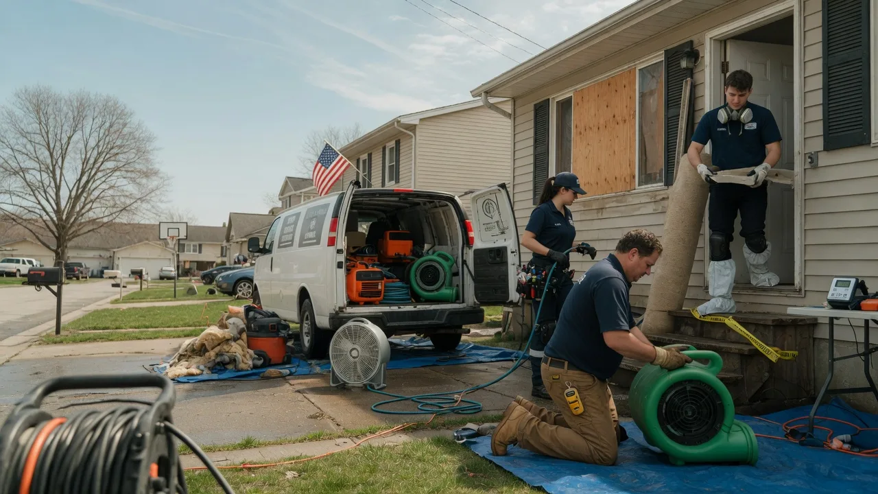 Water Damage Restoration in Lopeno, TX near me
